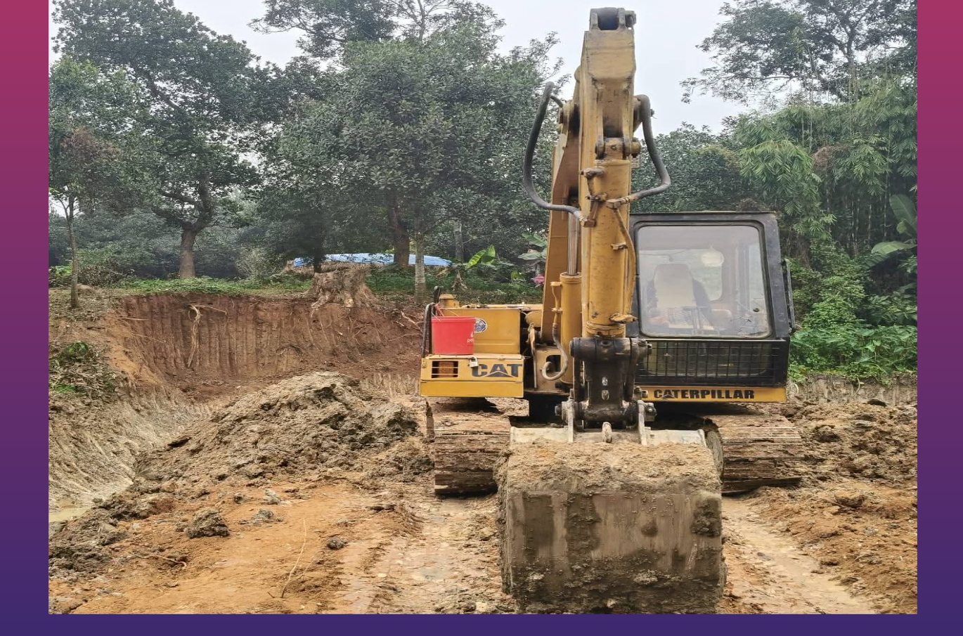 কাপাসিয়ায় অবৈধভাবে মাটি কাটা: ভ্রাম্যমাণ আদালতে ১ লাখ টাকা জরিমানা