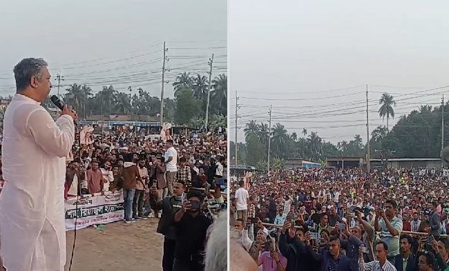 কাপাসিয়ার সার্বিক উন্নয়নে ধানের শীষ প্রতীকে ভোট চাইলেন…. শাহ রিয়াজুল হান্নান 