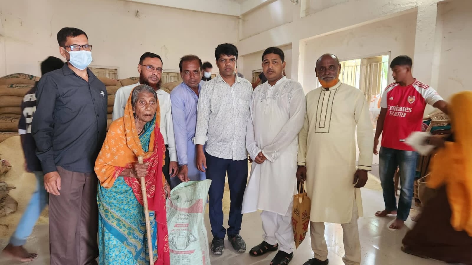ঈদ-উল-আযহা উপলক্ষে ঝিনাইগাতীতে ভিজিএফের চাল পেল ১২ হাজার ৬৩০ পরিবার